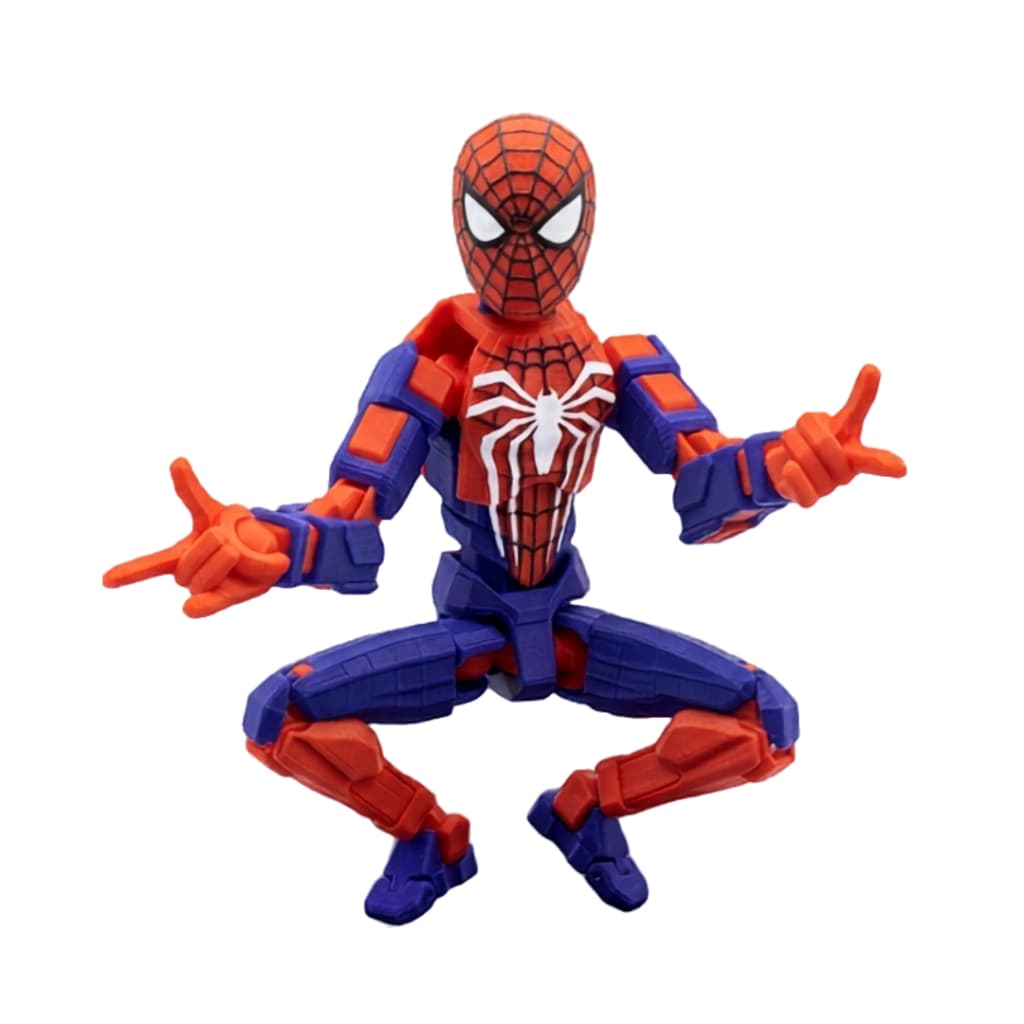 Boneco Dummy Articulado Homem Aranha 20cm Modelo para Desenho Anatomia Decoração
