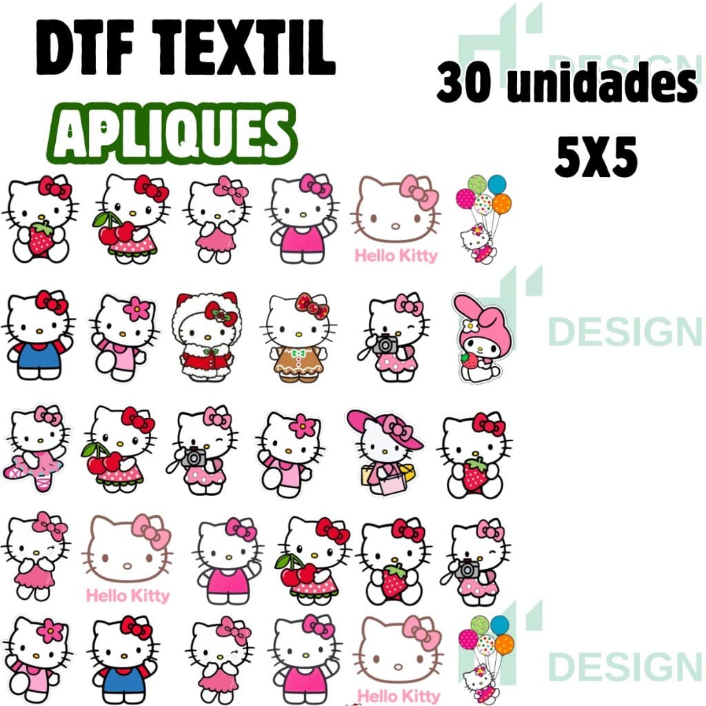 Apliques Termocolantes DTF Textil Apliques Prontos 5x5 Para Tecidos Envio Rapido Modelo REF:131