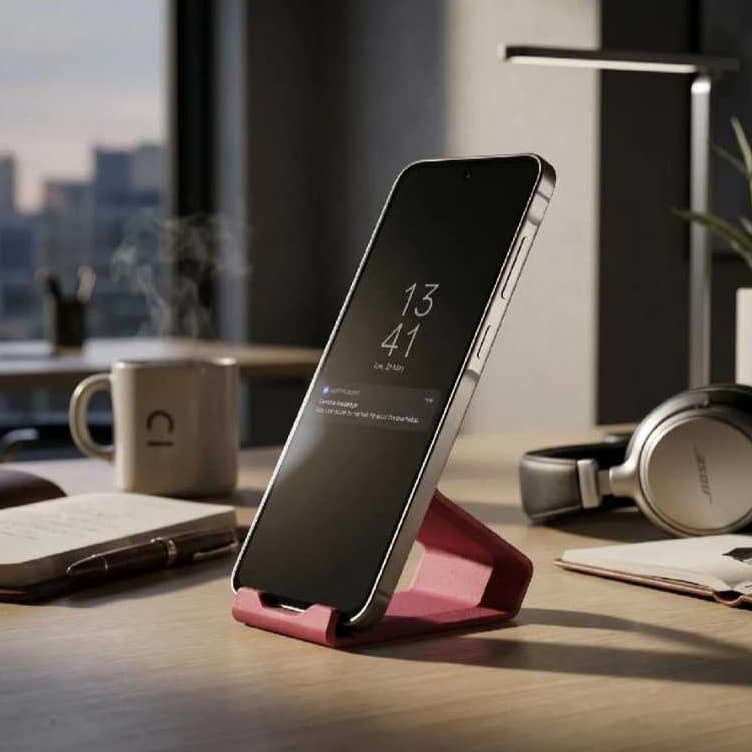 Suporte de Celular de Mesa Prático e Resistente | Ideal para Vídeos, Reuniões e Estudos