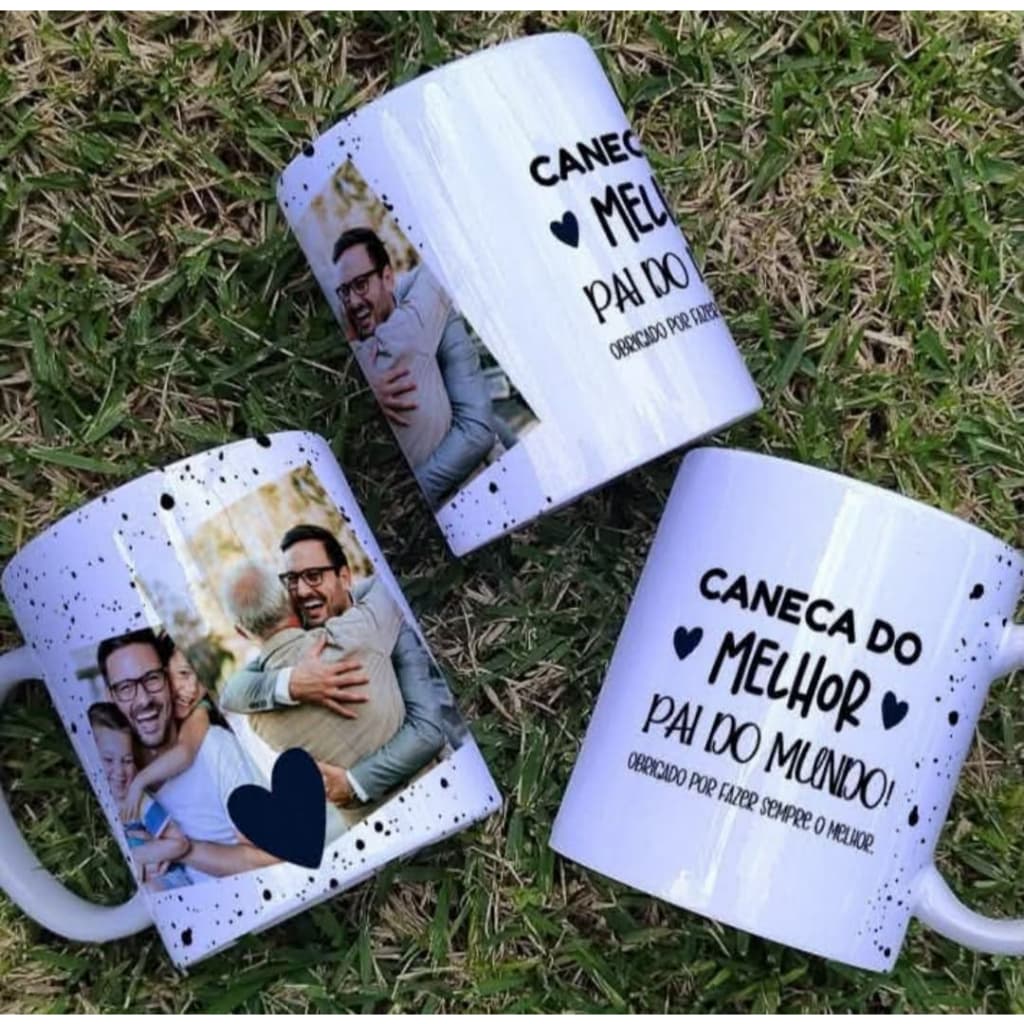 Caneca Personalizada para DIA DOS PAIS-PRESENTE-PAI-PRESENTE COM FOTO