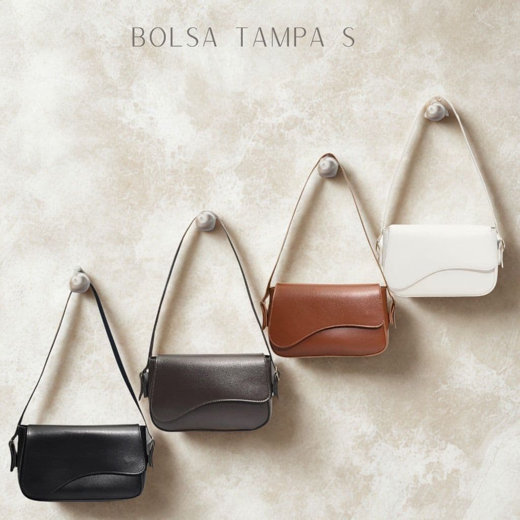 Bolsa Tampa S - Ombro e Mão - Sintético Rockport - Bolsa Feminina Elegante - Preto, Branca, Caramelo, Café - Presente