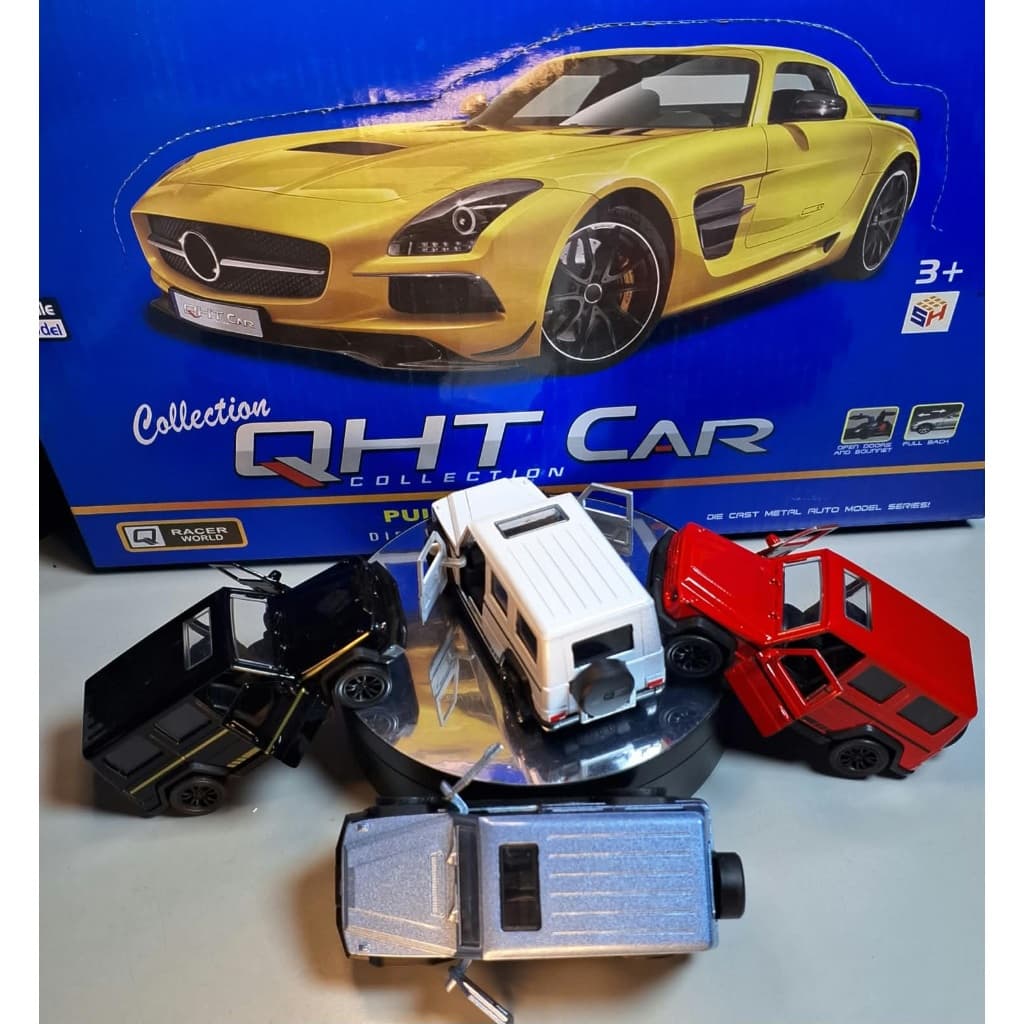 Carrinho Miniatura Yara Brinctoys 1627 – SUV Off-Road Pull Back com Portas Aberta