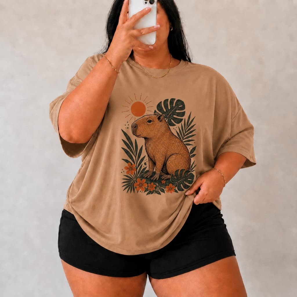 Camiseta Brasil Tropical Algodão Premium Fio 30.1 Conforto e Durabilidade Tamanhos G1 a G4 Medidas Aproximadas