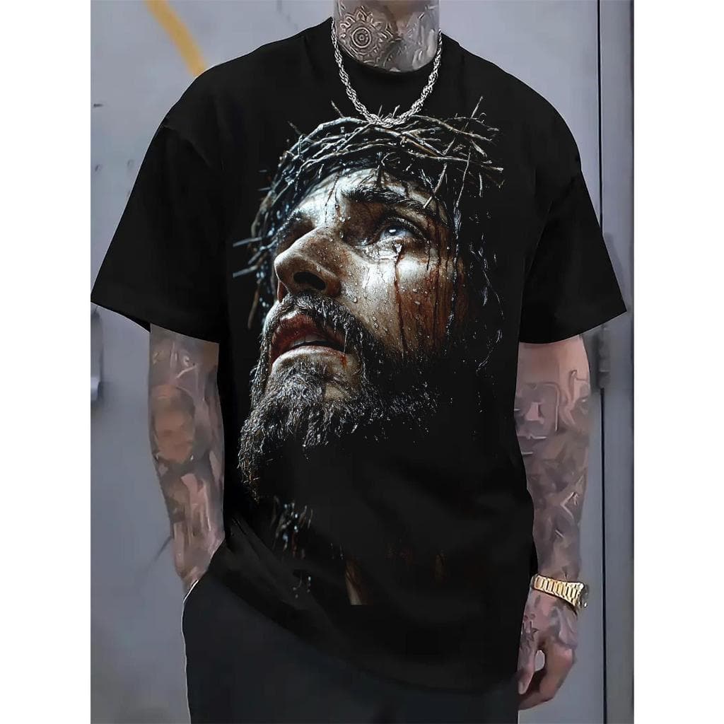 Camiseta Jesus Cristo – Fé, Estilo e Conforto para o Dia a Dia