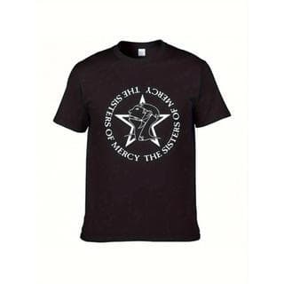 Camiseta The Sisters of Mercy – Estilo Rock e Conforto para o Dia a Dia
