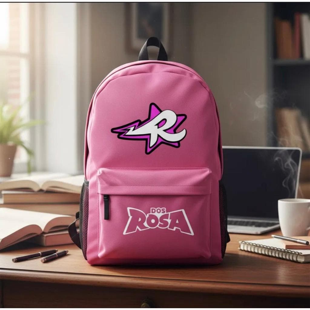 Mochila Grupo Dos Rosas Bolsa Escolar Adulto Infantil Varias Cores Envio Imediato Lançamento Promoção