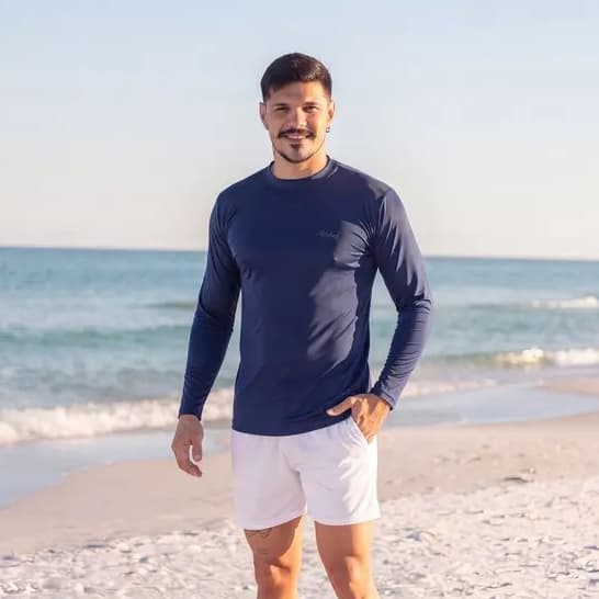 Kit 2 e 3 Camisa UV Segunda Pele Proteção Solar Térmica Pijama Pesca Trabalho Praia Academia Lisa
