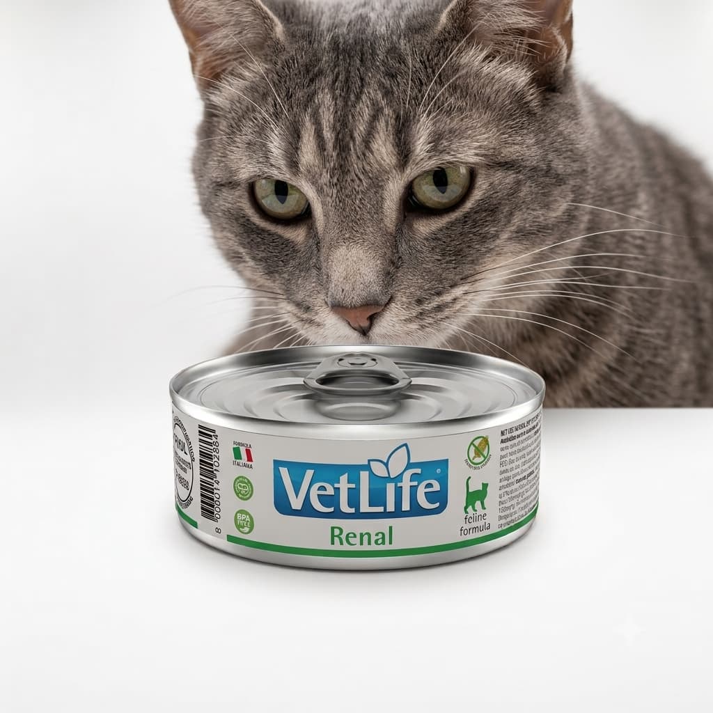 Ração Úmida para Gatos Farmina Vet Life Renal 85g Sache Original