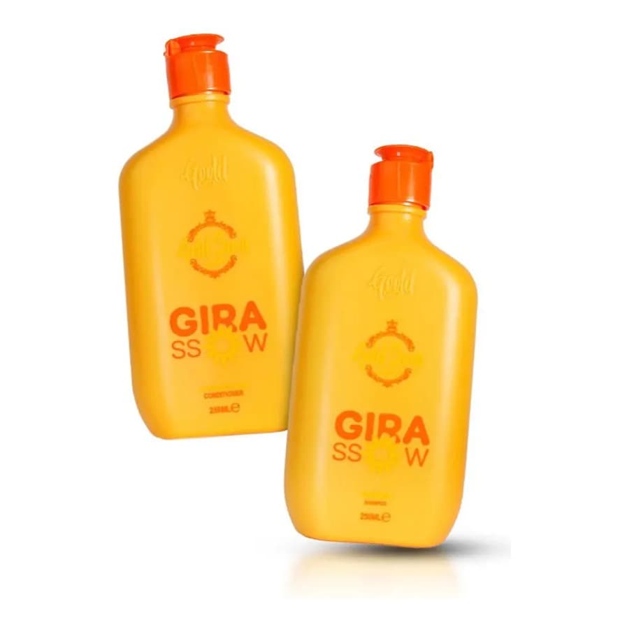 Shampoo E Condicionador Girassow Brilho Leveza E Nutrição