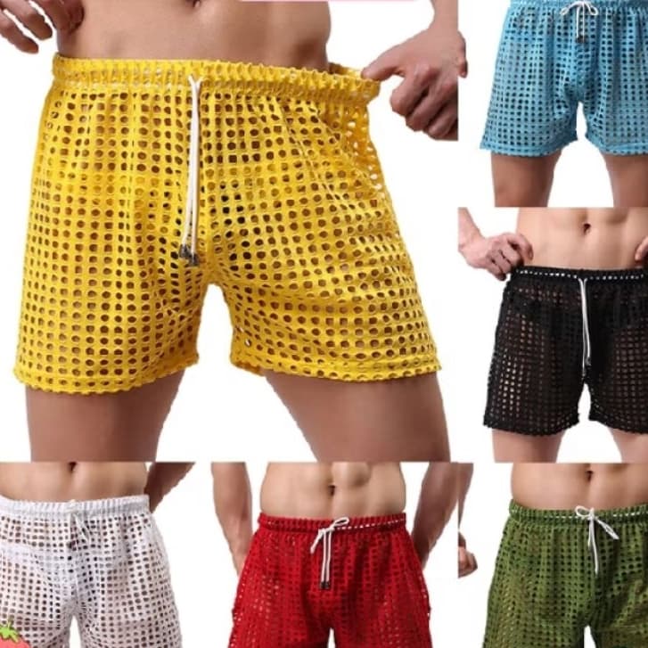 Shorts Masculino Mesh Rede de Arrastão