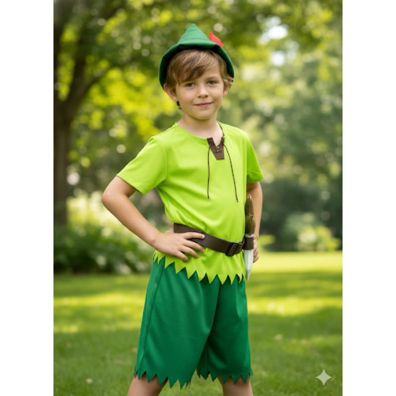 Fantasia Peter Pan Infantil Fantasia infantil menino