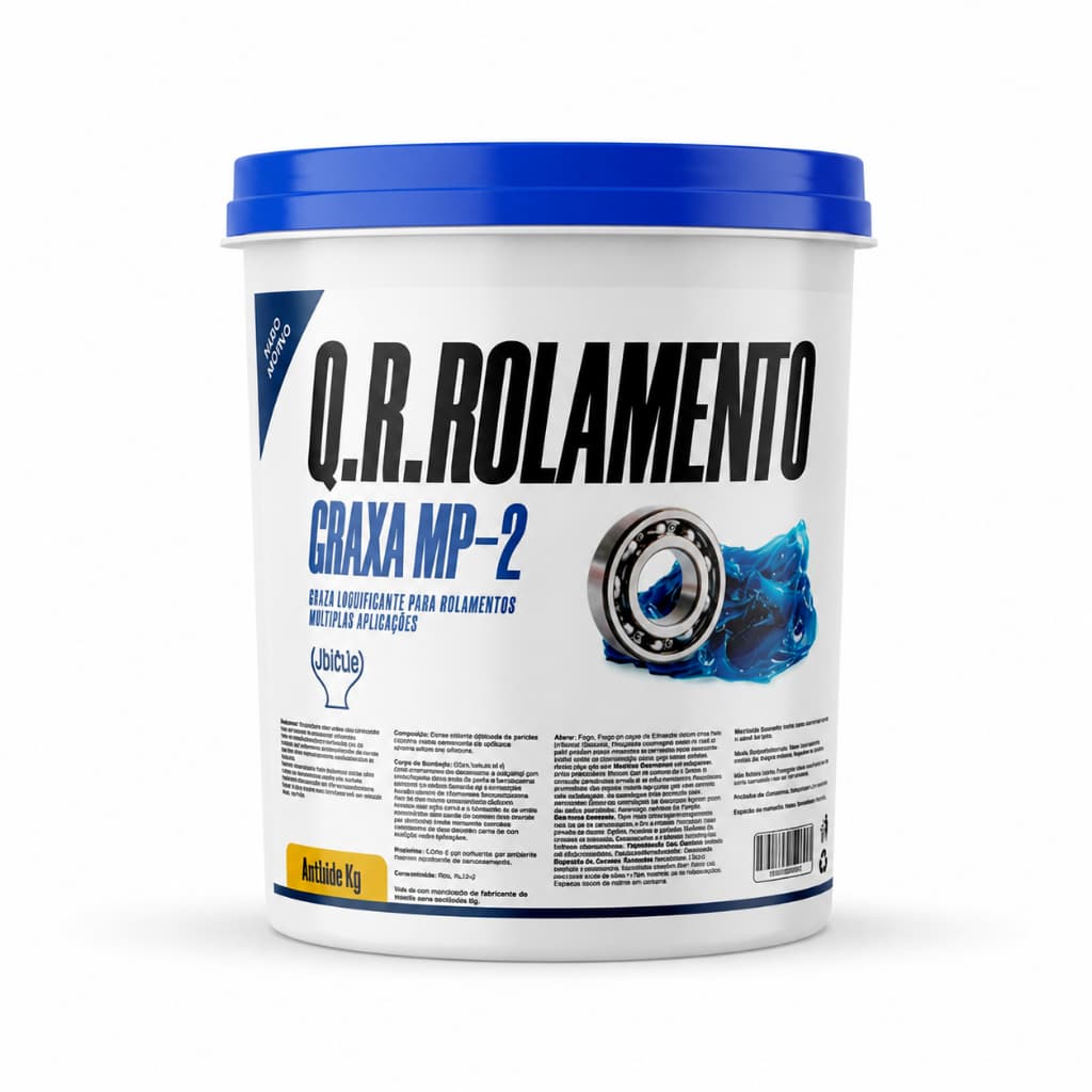 Graxa Lubrificante MP2 para Uso Geral 500g Maquinas e Veiculos Alta Performance e Proteção Altas Temperaturas