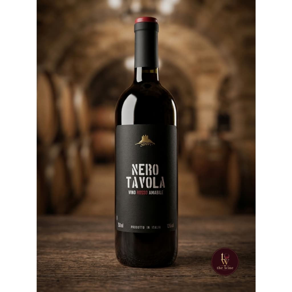 Vinho Italiano Nero Tavola Vino Rosso Amabile 750ml - 12% Vol