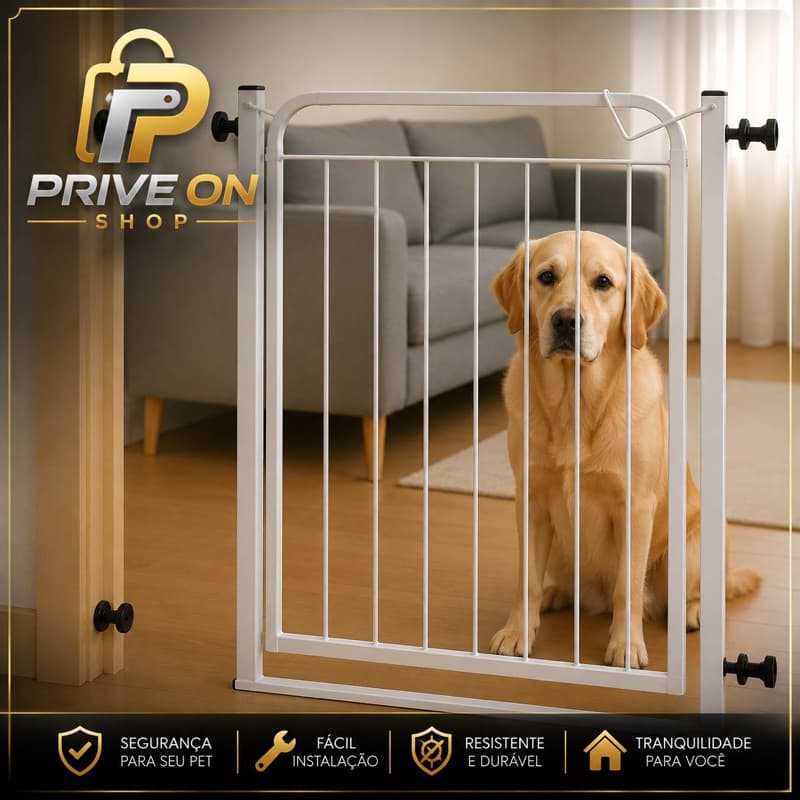 Grade/  Portão para Porta Proteção Infantil para Crianças e Pet para Cães e Gatos