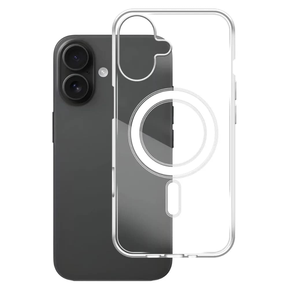 Capa Transparente MagSafe para iPhone 11 ao 18 Anti Impacto Proteção Reforçada