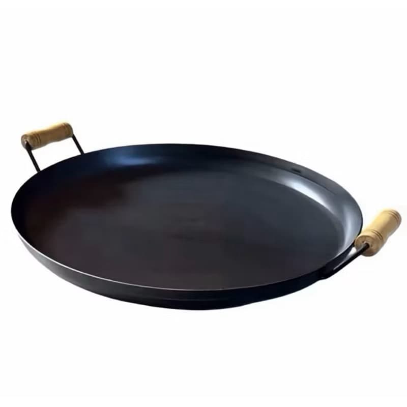 Disco de Arado Gigante 65 cm de Alça a Alça Tampa Frigideira Chapa Bifeira Rústico  Reforçado para Fogão a lenha