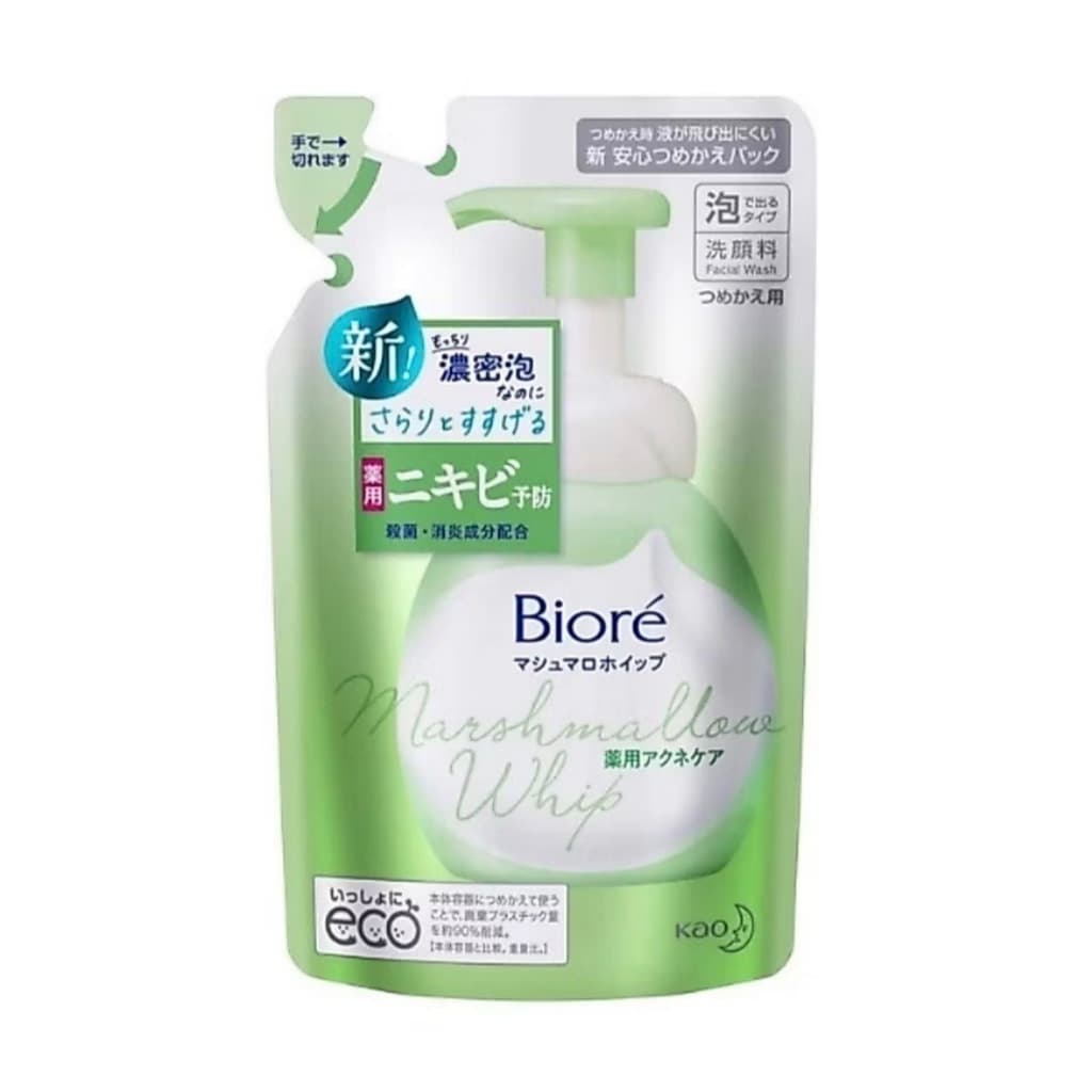 Refil Bioré Mashmallow Whip Acne Care 130ml