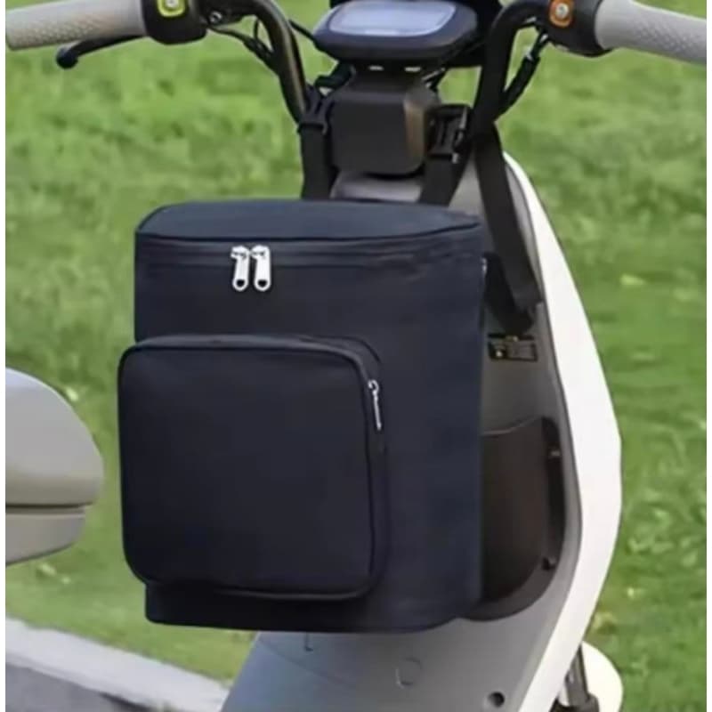 Bolsa Frontal Para Moto Elétrica E-bike Impermeável Armazenamento Capacete Objetos Celular