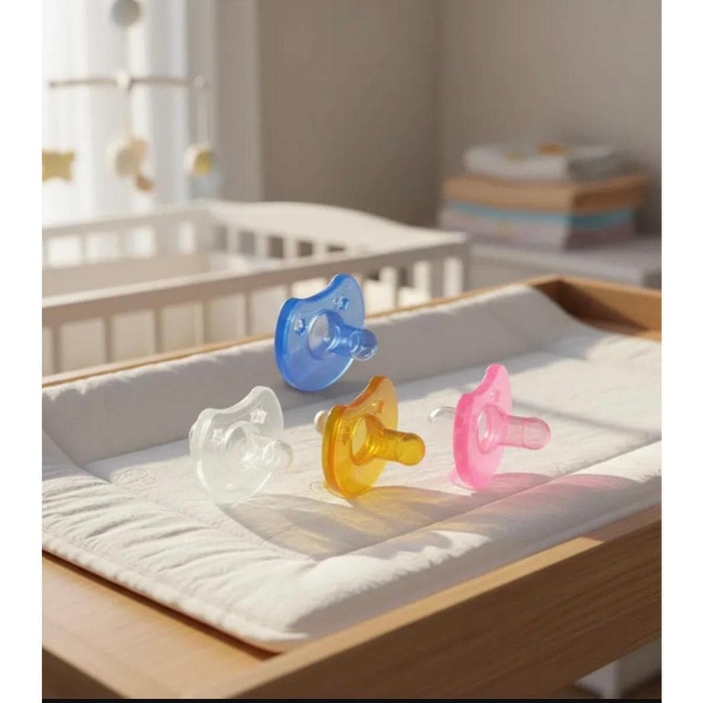 Chupeta De Silicone Calmante Bico Redondo Fase 1