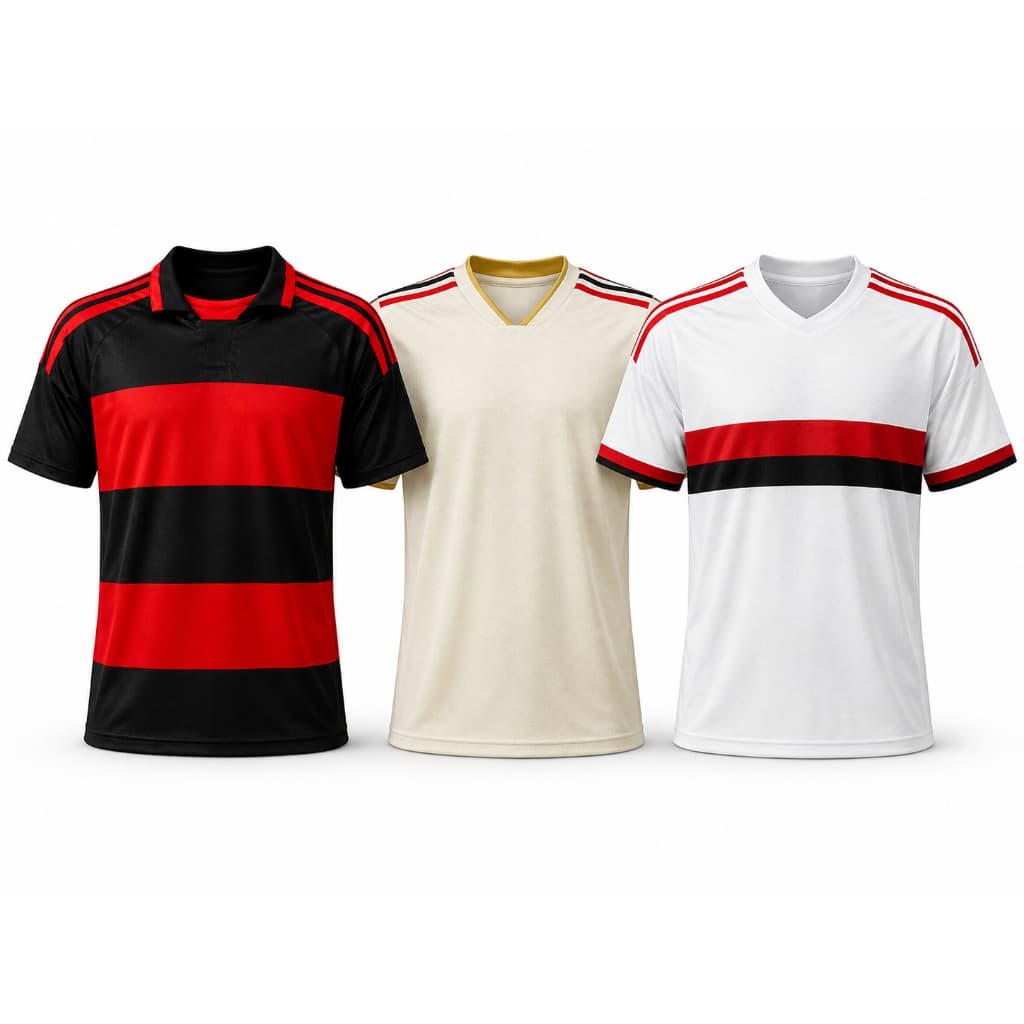 F.L.A - Camisa Estilo Esportiva Time do RJ
