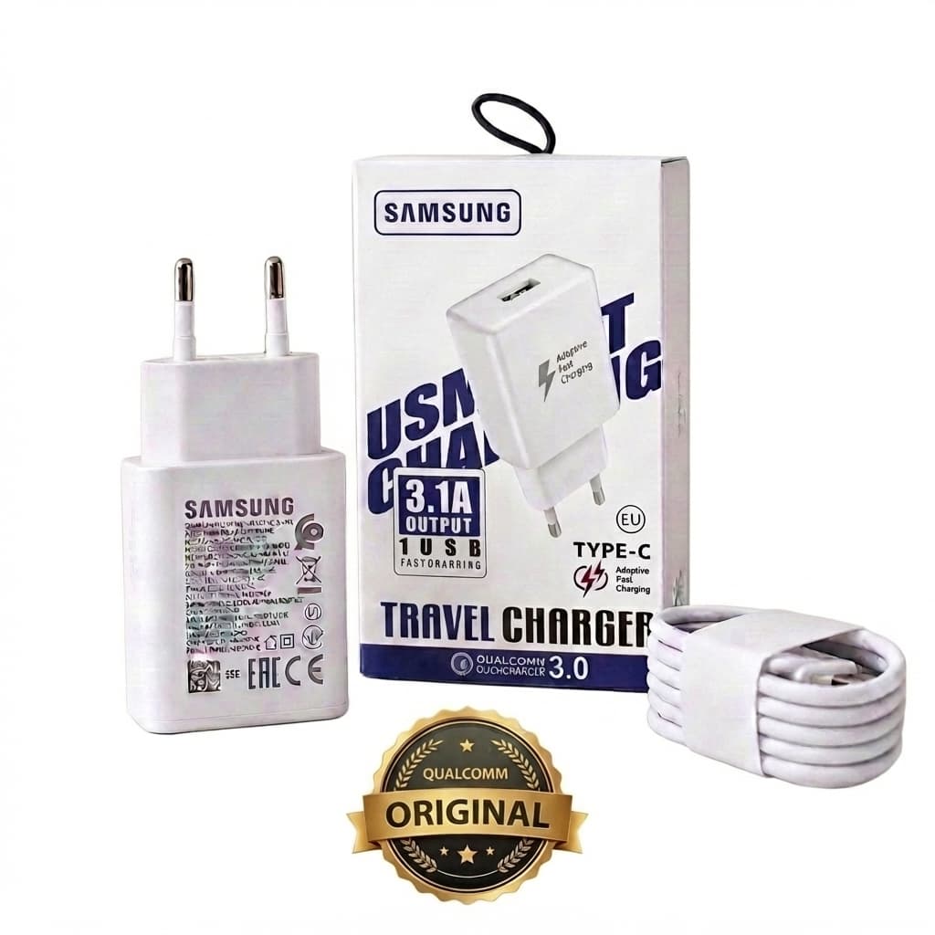 Carregador Celular Turbo Samsung Original 25W USB-C Tipo-C