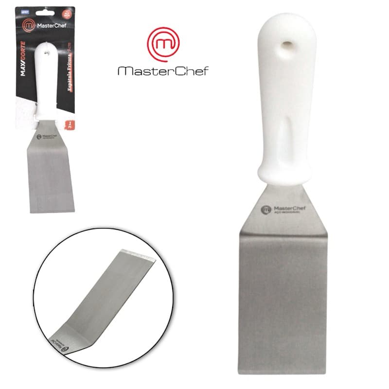ESPATULA FRITURA DE COZINHA DEGRAU DE INOX