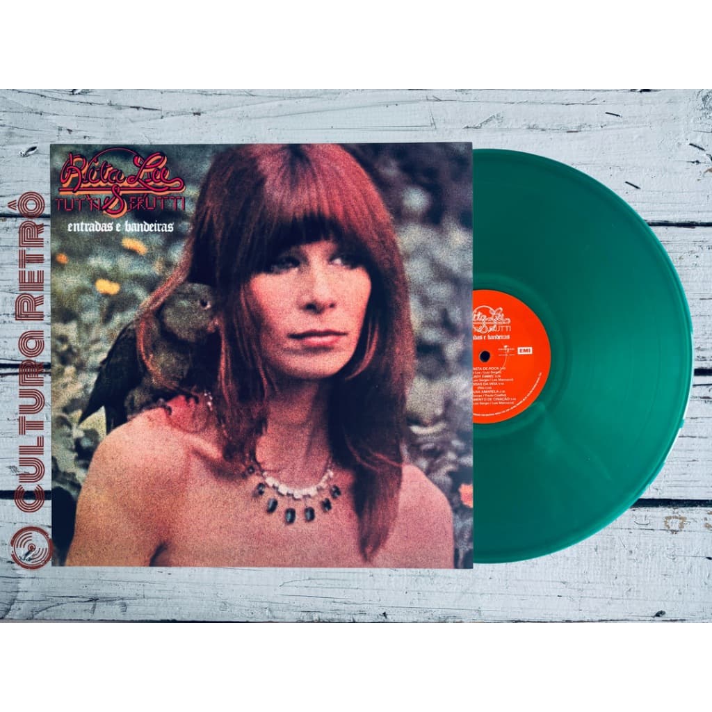 LP VINIL ENTRADAS BANDEIRAS RITA LEE 2026 ( LACRADO/ VERDE)