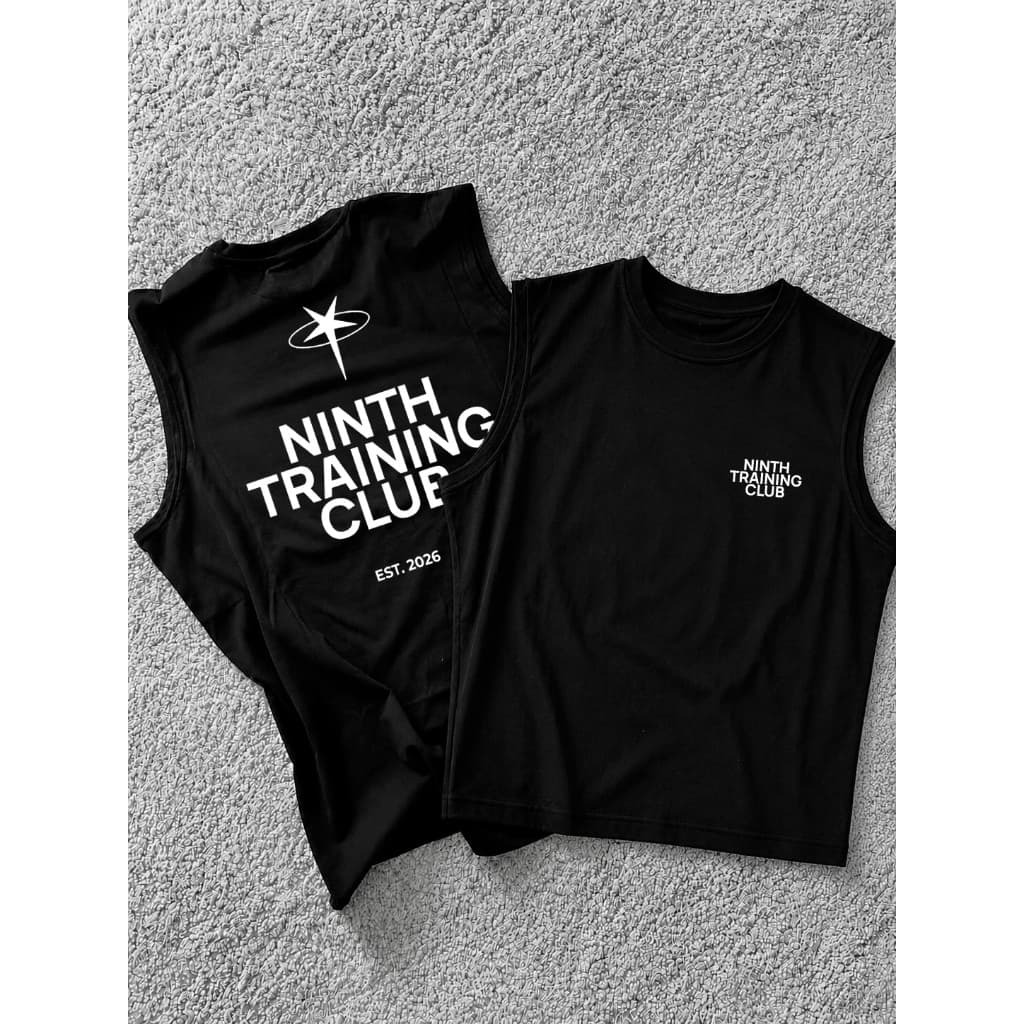 Regata Oversized Treino Hibrido Club Ninth Training Club 100% Algodão Unissex esporte