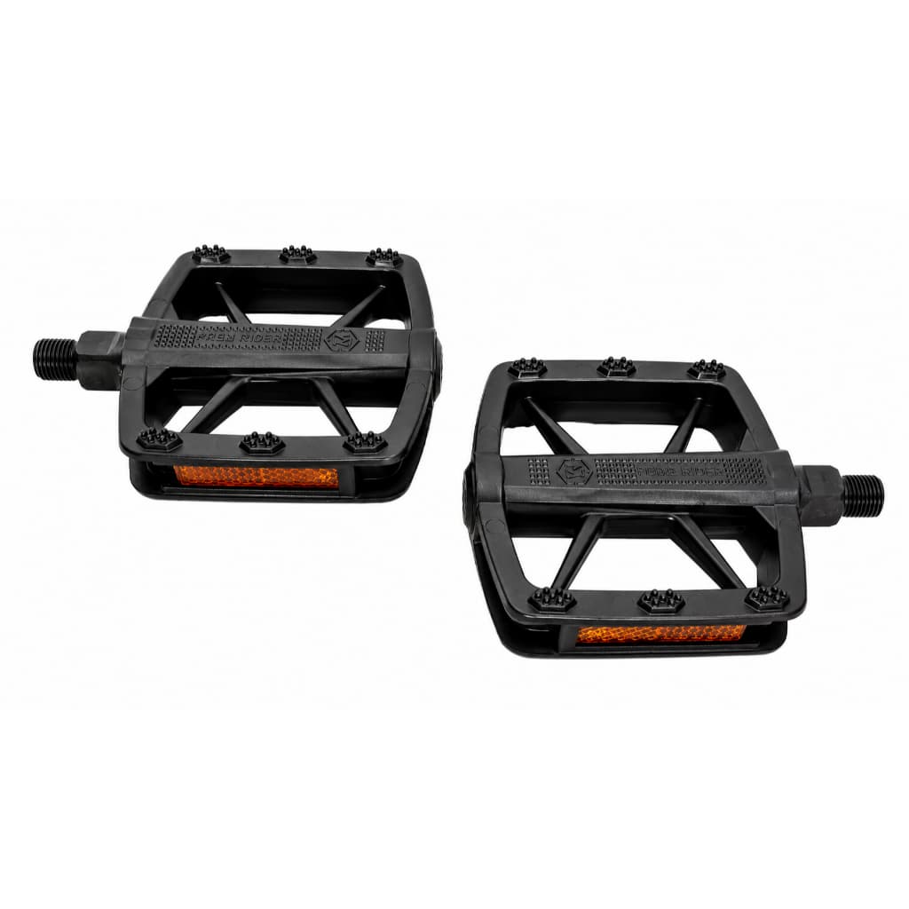 Pedal  METALCICLO FREERIDER 1/2 Rosca Fina Preto Esfera Preto