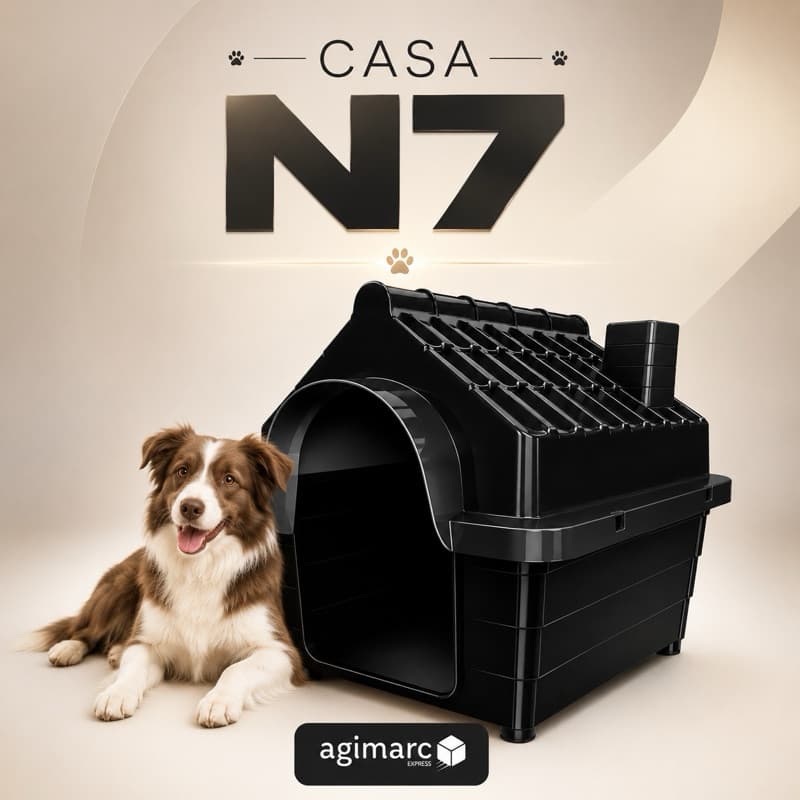 Casa Casinha De Cachorro Para o FRIO N7 Porte Médio Proteção do Sol e Ambiente Protetor do Frio