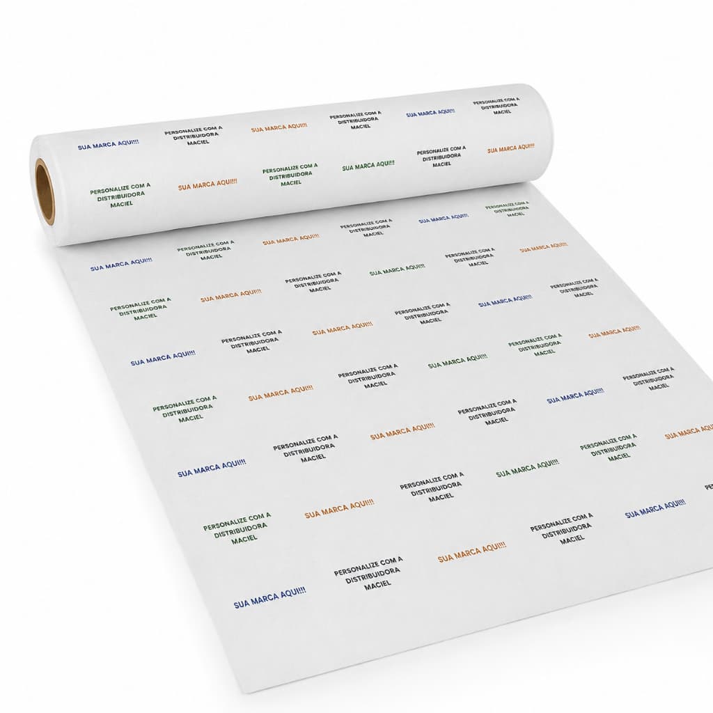 Bobina de Papel Seda Personalizado 100 a 500 Metros – Atacado com Sua Marca