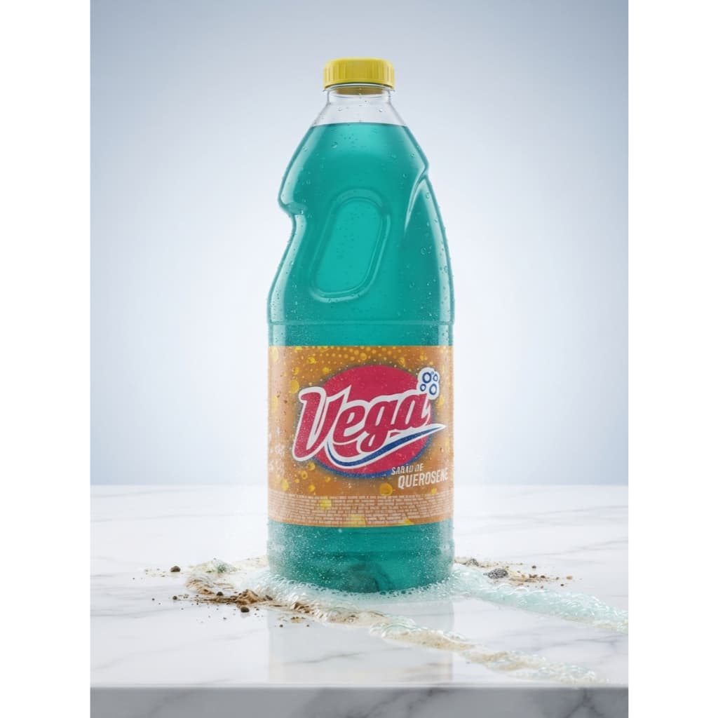 Sabão de Querosene Concentrado 2L Vega -  TODO TIPO DE PISO
