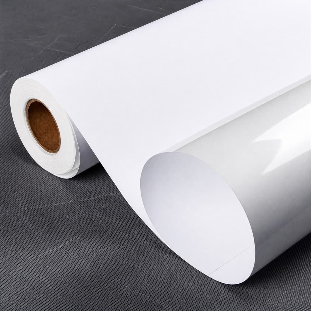 Vinil Adesivo Branco Fosco Envelopamento Silhouette Móveis Personalizados