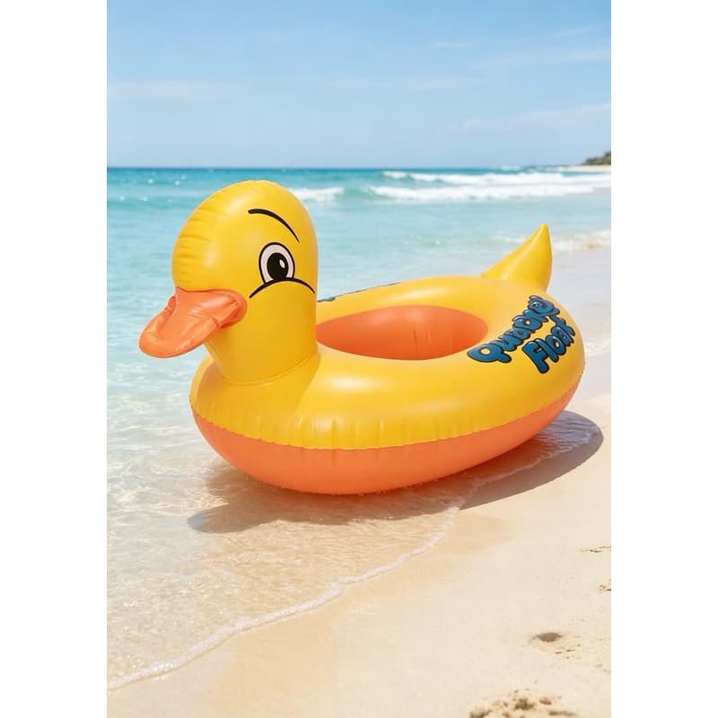 Boia infantil pezinho inflável para piscina