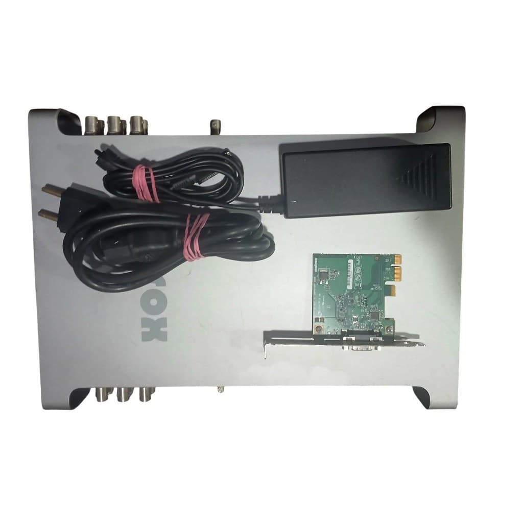 PLACA DE VÍDEO MATROX Y7347-1100 SN BJ754460 + HARDWARE DE CAPTURA DE VÍDEO MX02 SN A433275