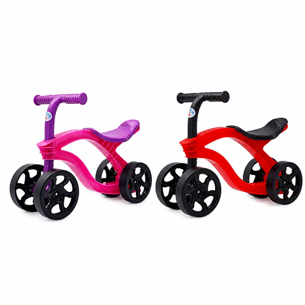 Bicicleta De Equilíbrio Infantil Futurista Sem Pedal 4 Rodas Brinquedo Infantil UNITOYS Seguro e Durável