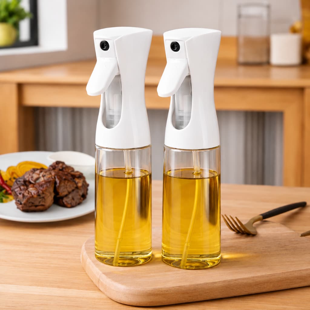 Spray Borrifador de Azeite 200ML Vinagre Culinário Pulverizador Galheteiro Óleo ENVIO IMEDIATO