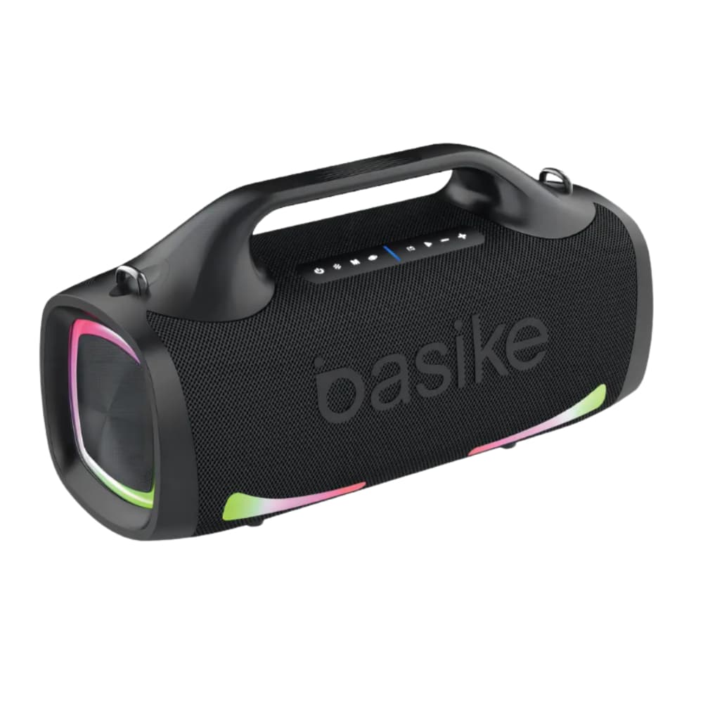 Caixa De Som Basike 120w Bluetooth Portátil À Prova D'água