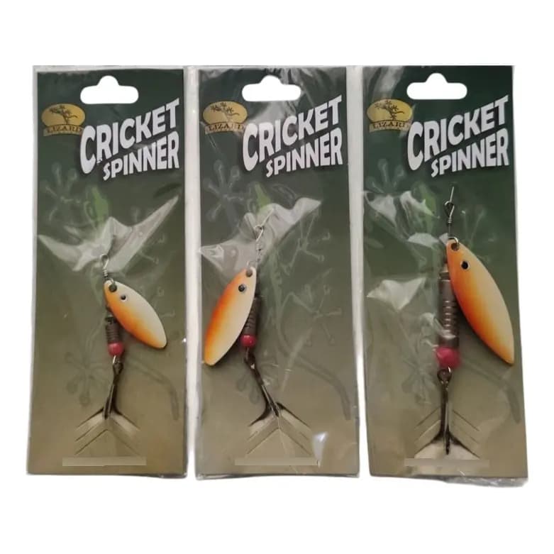Kit 03 Iscas Cricket Spinner Lizard Similar Laser Spinner