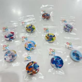 Pop Socket Apoio de Dedo para Celular 3D Stitch Aleatórios