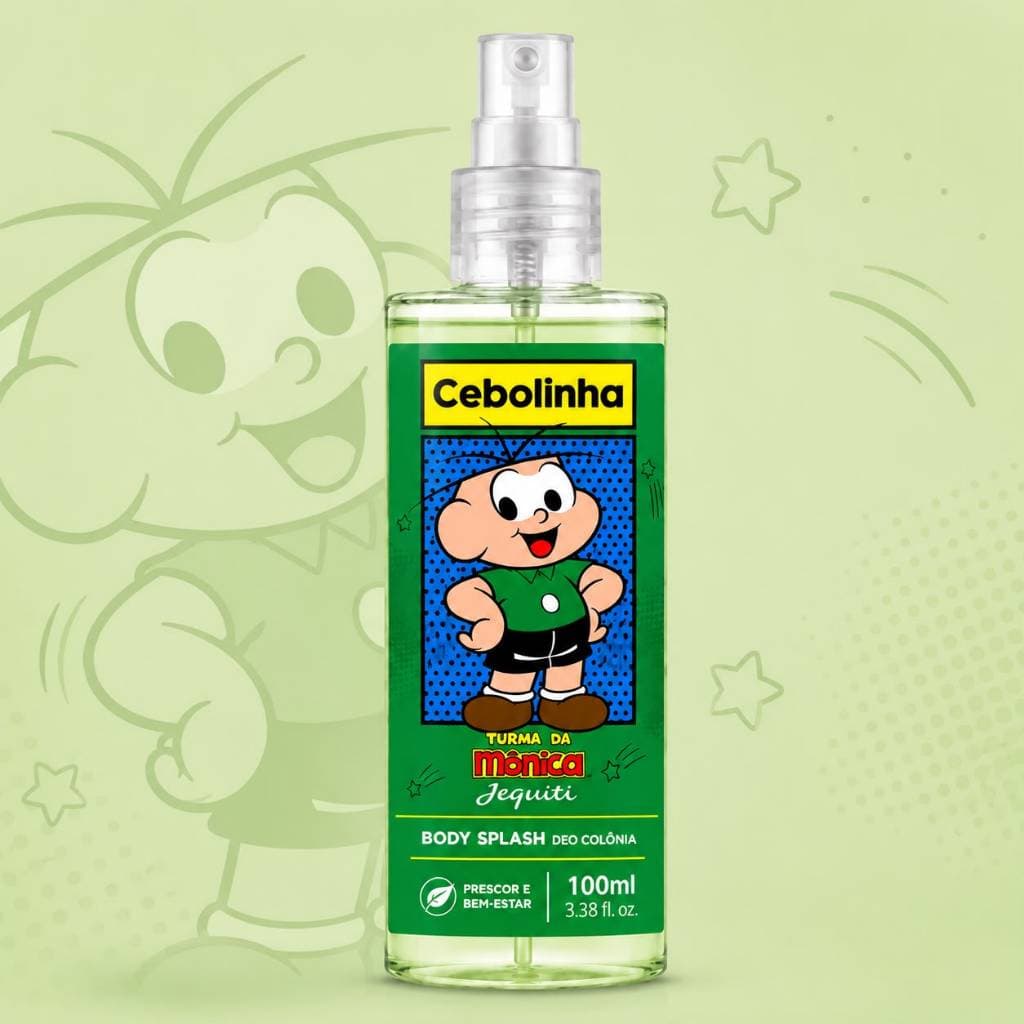 Body Splash Cebolinha Desodorante Colônia 100ml