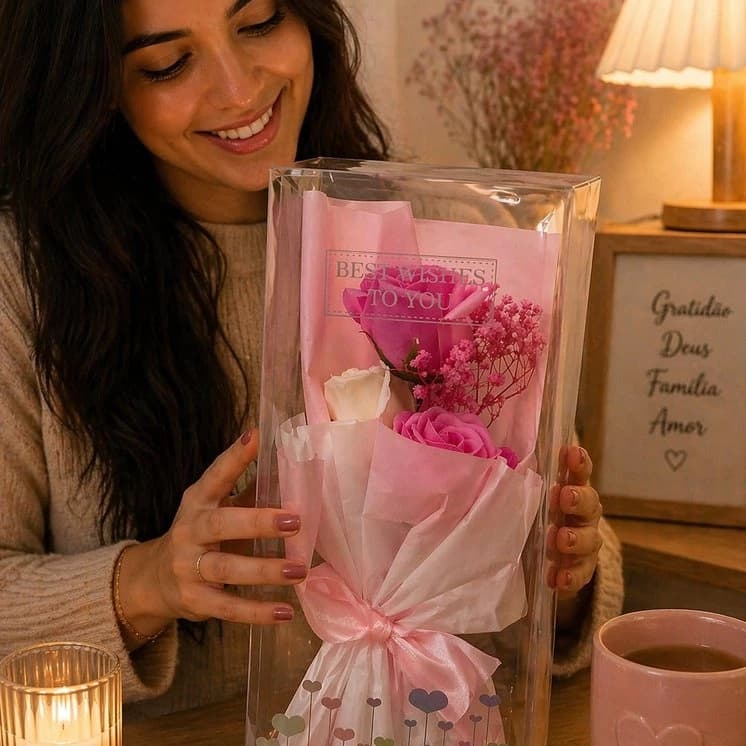 Bella Rosa Lux Eternity o presente que transforma um simples momento em uma lembrança eterna.