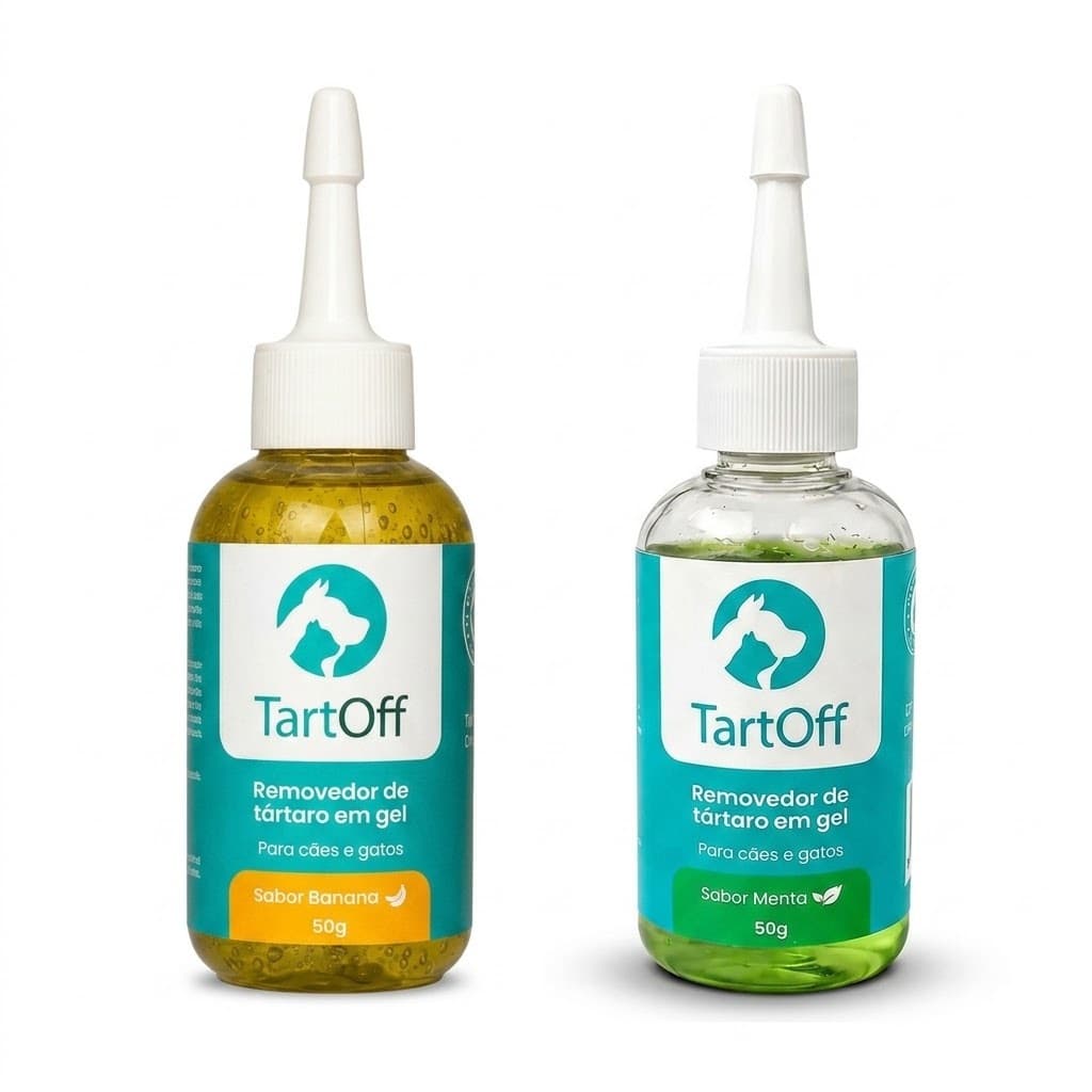 Removedor De Tártaro Para Cães E Gatos  Em Gel 50g Tartoff