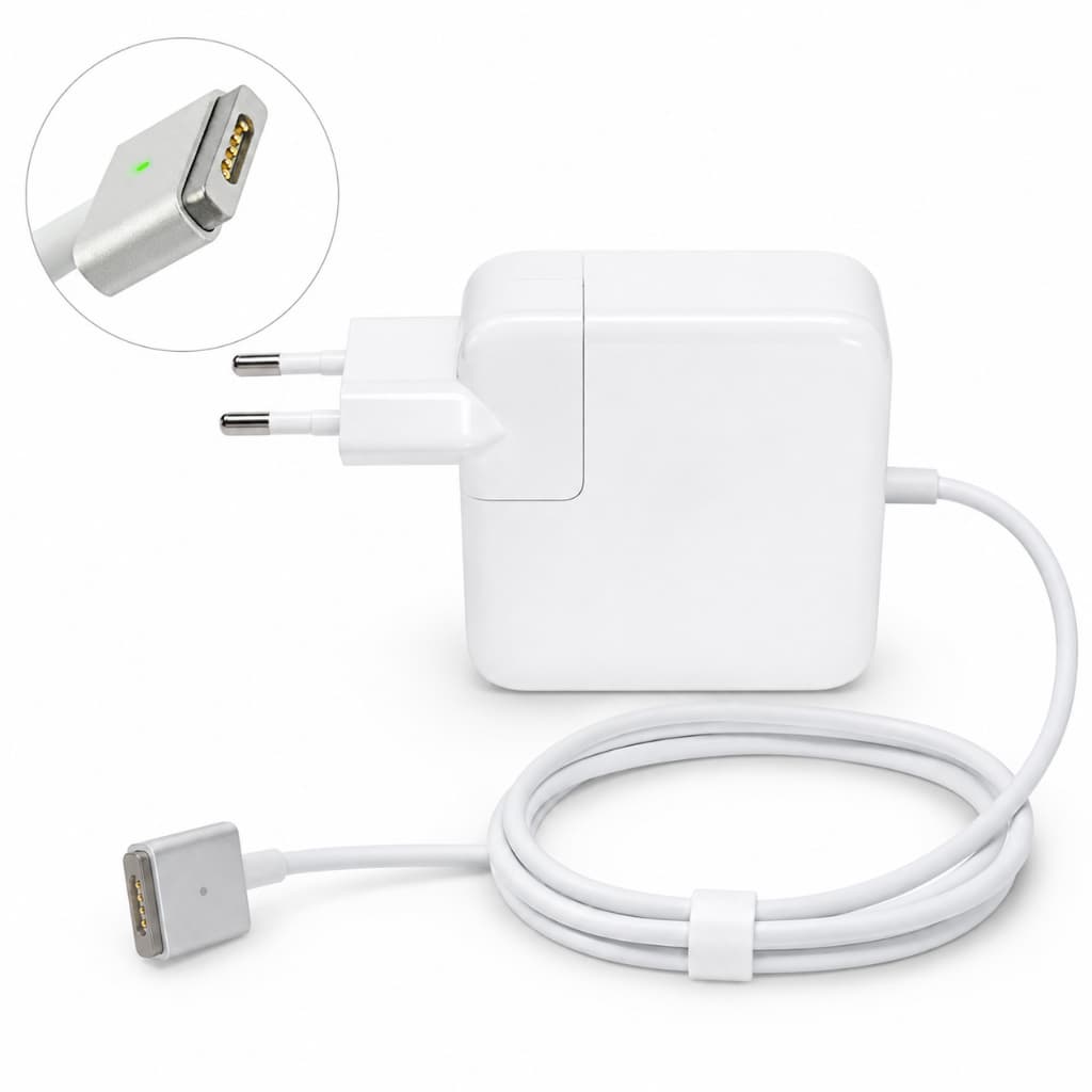 Carregador Mac Book Pro de 60 W, T-Tip, adaptadores de alimentação de carregador rápido, compatível com Mac Book Air/Pro