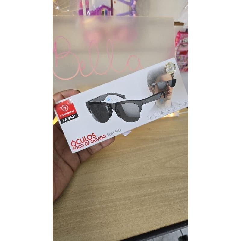 ÓCULOS DE SOL INTELIGENTE COM FONE BLUETOOTH KAPBOM KA-9401