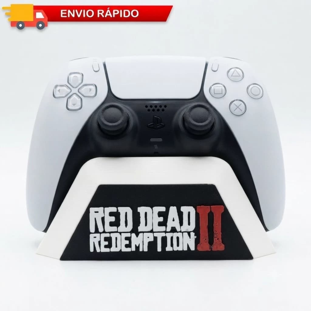Suporte Para Controle PS5 Red Dead Redemption 2 Organizador Gamer