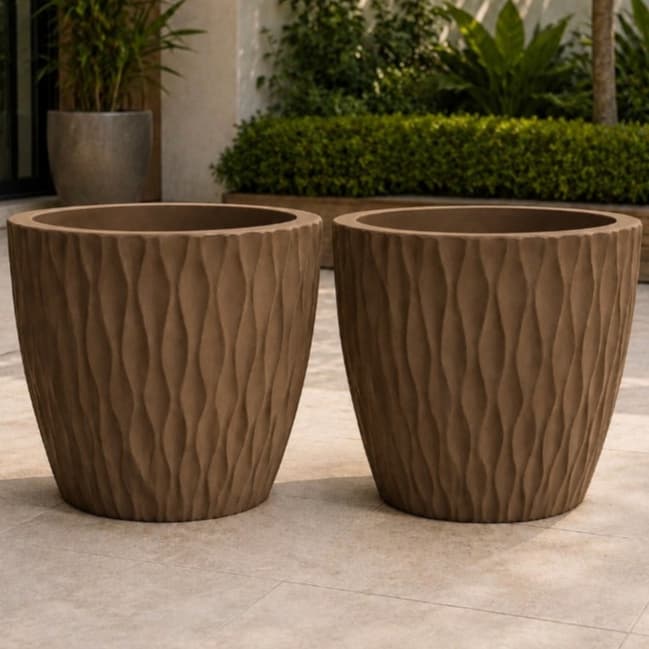 Kit 2 Vasos Grandes para Jabuticabeira Vaso de Planta de Polietileno
