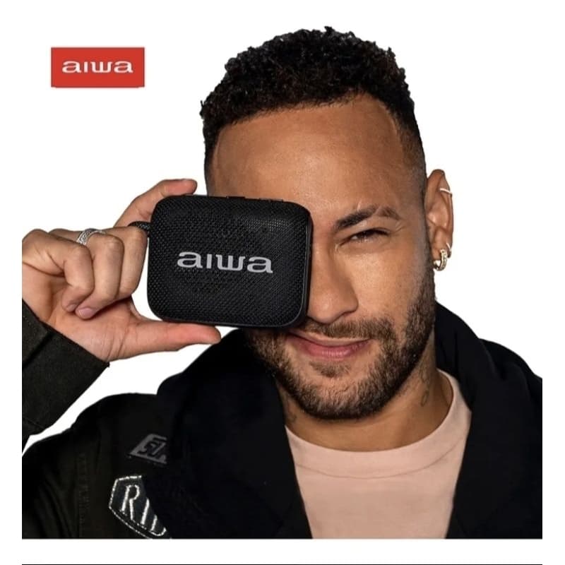 Caixa De Som Speaker Aiwa AWS-SP-07-B 7w Bluetooth Ipx6 Preto