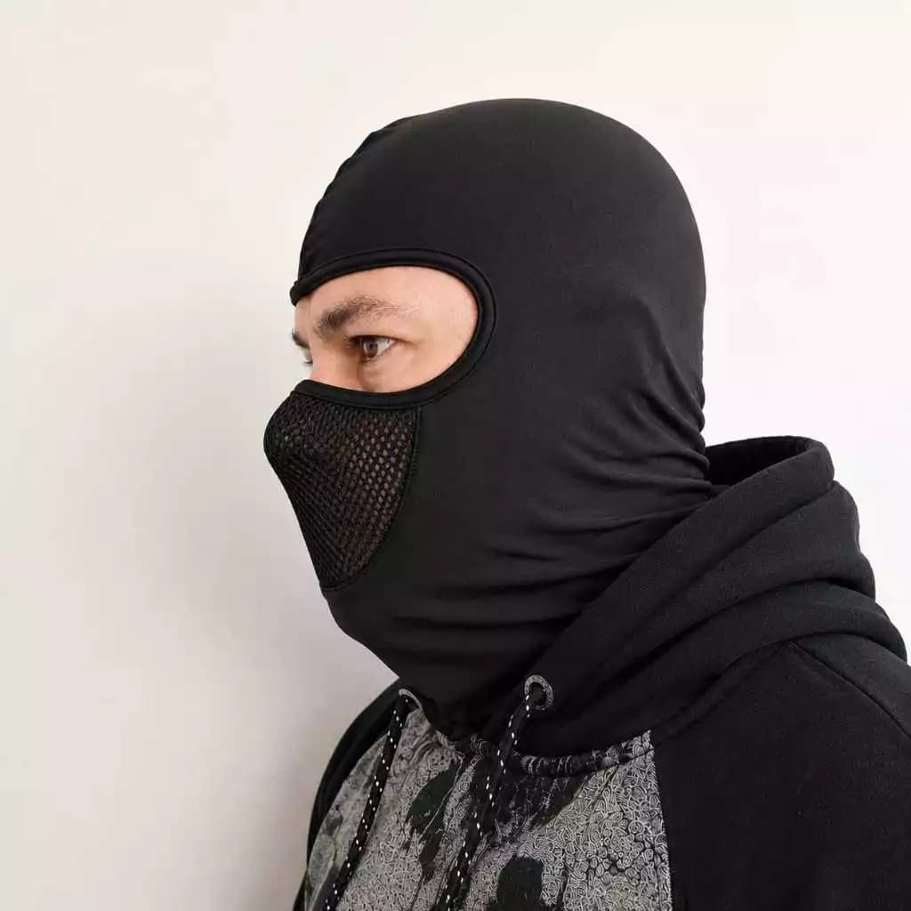 Touca Balaclava Ninja Com Filtro Respirador UV+50 Mascara Térmica Motoqueiro motoboy Ciclismo Pescaria pesca