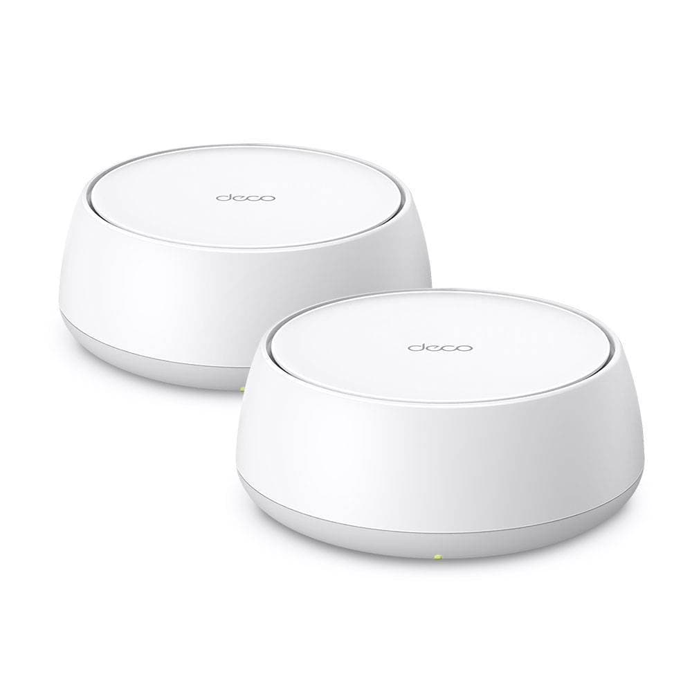 Kit C/ 2 Roteador Mesh TP-Link DECO BE22 Wi-Fi 7 Gigabit Dual Band BE3600